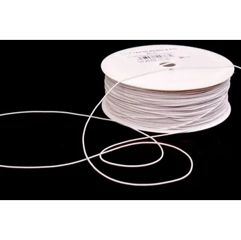 Pega Pružná nit Optex průměr 0.8 mm, černá a bílá barva: bílá