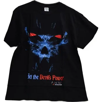 Pánské tričko HiTec Nutrition tričko Black devil pánské černé - velikost M