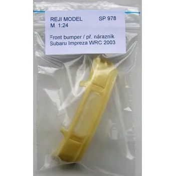 Plastikový model Reji model 1/24 Subaru Impreza WRC 2003 - front bumper