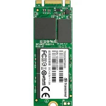 SSD disk TRANSCEND MTS600 32GB SSD disk M.2 2260, SATA III (MLC), tray
