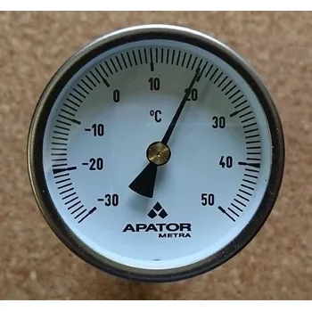 Kuchyňský teploměr teploměr úhlový TU60 -30+50°C stonek 250 mm