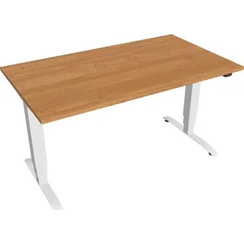 Kancelářský vozík HOBIS výškově stavitelný stůl MOTION MS 3 1400, stand.ovládání, olše + doprava zdarma
