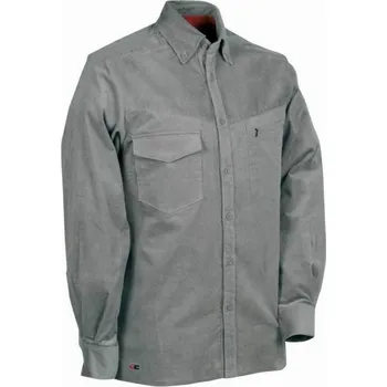 pracovní tričko Pracovní košile COFRA BAHIA Barva: Šedá, Velikost: 4XL