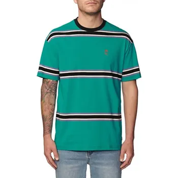 Pánské tričko Triko - GLOBE Moonshine Tee - Pacific M