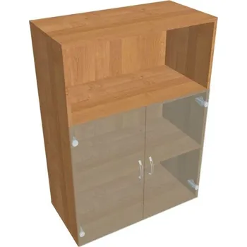 Kancelářský vozík HOBIS skříň policová dvéřová - D 3 80 05, olše + doprava zdarma