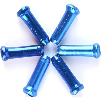 Brzda na kolo ZTTO Koncovka řadícího bowdenu 10ks modrá