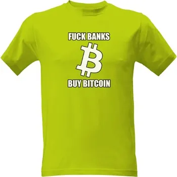 Pánská móda Tričko s potiskem BITCOIN 2 pánské