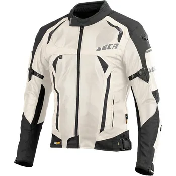 Moto bunda Dámská bunda na motorku SECA SuperAir Lady šedá M