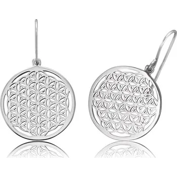 Náušnice Náušnice ENGELSRUFER Květ života stříbrné ERE-LIFL