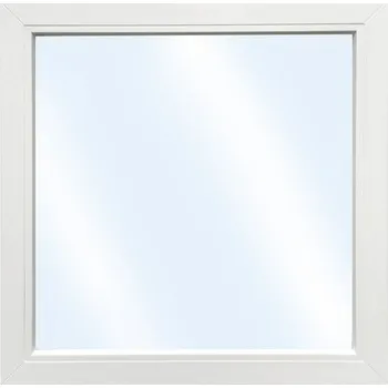 Okno Plastové okno fixní zasklení ARON Basic bílé 800 x 700 mm (neotevíratelné)