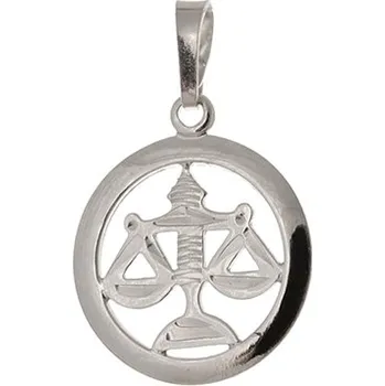 Přívěsek Stříbrný přívěšek znamení váhy STRZ0609F