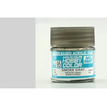 Modelářská barva Barva Hobby Color akrylová č. 095 – Smoke Gray (10 ml)