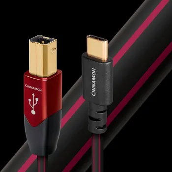 Datový kabel AudioQuest Cinnamon USB B↔C 1,5m