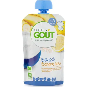 Good Gout Banánový jogurt s citronem 90g BIO