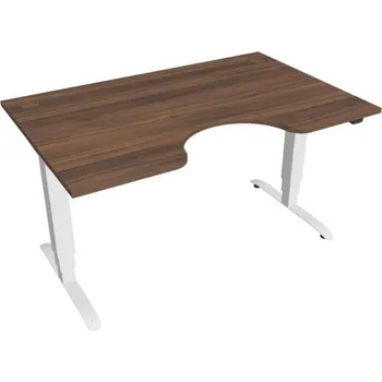 Kancelářský vozík HOBIS ergo elektr.stavitelný stůl 140 cm, stand. ovlad. - MSE 3 1400, ořech + doprava zdarma