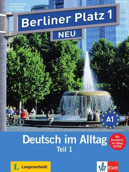 Německý jazyk Berliner Platz 1 Neu in Teilbnden: Lehr und Arbeitsbuch 1 - Christiane Lemcke a kol. (2009, brožovaná) + CD