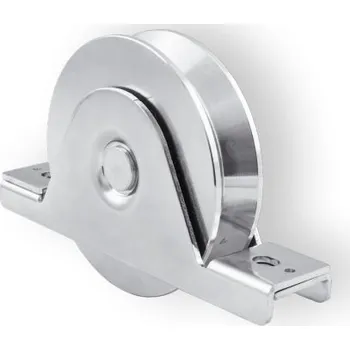 Cais WSV1228 B2 pojezdové kolečko posuvných vrat, V profil, průměr 118 mm, k přišroubování