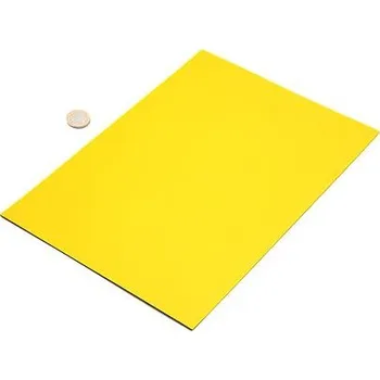 Žlutá magnetická fólie A4