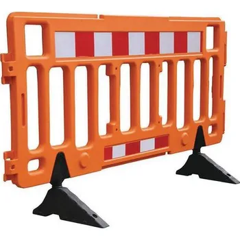 Dětsný nábytek Plastová mobilní zábrana Manutan Expert, 200 cm + Prodloužená záruka na 10 let