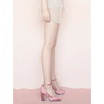 Dámské punčochy Fiore Crush • 2-S • tělová/modrá • punčochové kalhoty 20 DEN