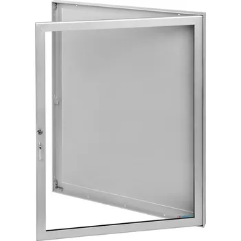 Tenká exteriérová jednokřídlá vitrína 40x54 cm