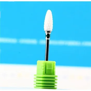 Příslušenství k frézce Keramická fréza kuželová oblá 01 - zelená