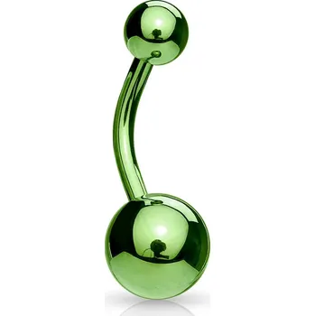 Piercing Šperky4U Piercing do pupíku - banánek - BS01033-G