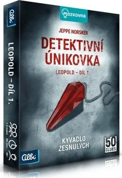 Desková hra Albi Detektivní únikovka Leopold 1. díl: Kyvadlo zesnulých