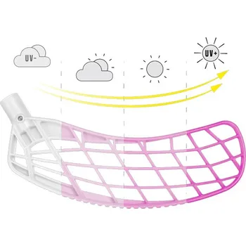 Florbalová čepel Florbalová čepel EXEL BLADE AIR CHAMELEON PINK SB