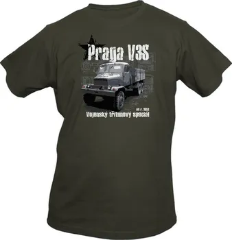 Pánské tričko EXC Praga V3S zelené