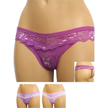 Dámská móda Lovelygirl 5280 2-S 3ks dámská tanga