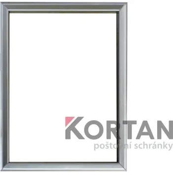 Poštovní schránka Orámování dvířek schránky F-046 - NEREZ L profilem