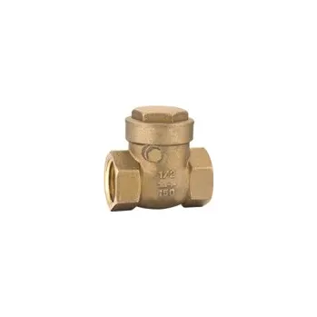 Fitinka Mosazná zpětná klapka 2" vodorovná