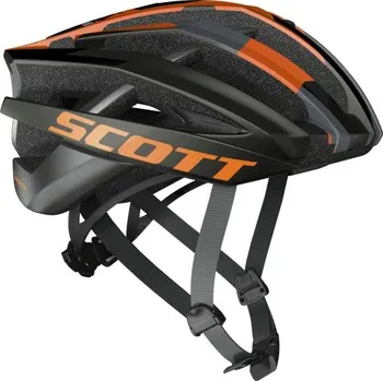 Cyklistická přilba SCOTT Vanish 2 orange camo/black S