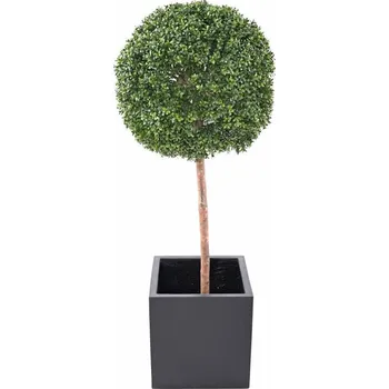 umělá květina BUXUS KOULE STEM NEW REGULAR UV, 140cm (Luxusní umělý strom zimostráz)