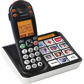 Topcom Sologic B935 černý Stolní telefon Topcom Sologic B935 černý