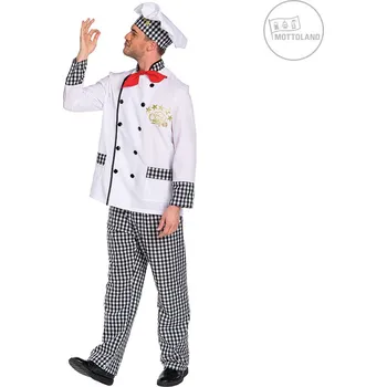 Karnevalový kostým Mottoland Německo Šéfkuchař - kostým pánský varianta: 54