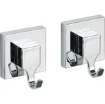 Wenko Koupelnové háčky, 2 ks v sadě, montáž bez vrtání Vacuum-Loc