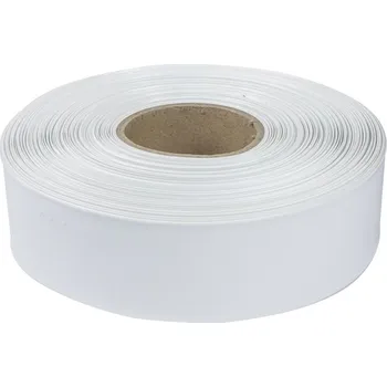 Stavební fólie Bílá smršťovací PVC fólie 2:1 šíře 60mm, průměr 36mm