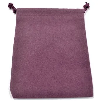 Hrací kostka Semišový pytlík na kostky menší - fialový (Chessex)