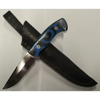 Pracovní nůž Kuznica Nazarova Pevný nůž s pouzdrem, střenka mikarta NK-48