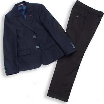 LiLuS Chlapecký společenský oblek modro černý A Velikost: 116