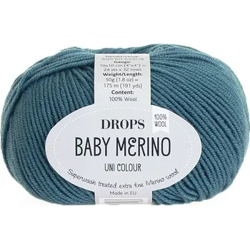 Příze Příze DROPS Baby merino uni color 42 - petrol