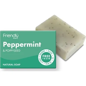 Mýdlo Friendly Soap přírodní mýdlo - Máta a mák, 95 g