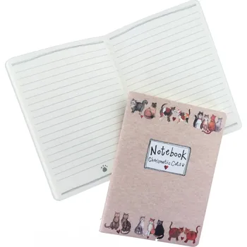 Zápisník Sešit s malovanými kočkami - design Alex Clark