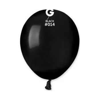 Balónek Balónek latexový MINI - 13 cm – Černá 1 KS