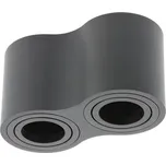 Stropní svítidlo GTV Aveiro duo OS-AV80160OK2-00 2x20 W černá
