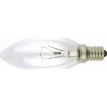 Žárovka Nárazuvzdorná žárovka svíčka E27 230V 6W