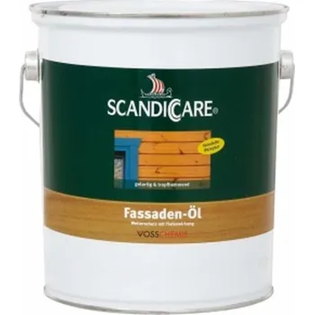 Olej na dřevo Fasádní olej 3 l - teak Scandiccare