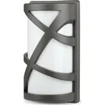 V-TAC Šedá nástěnná lampa na E27 žárovku IP54